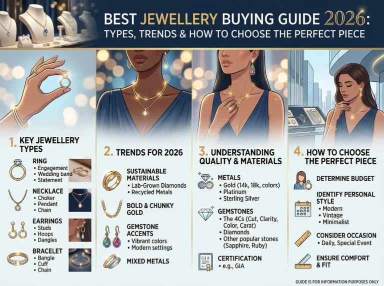 Best Jewellery Buying Guide 2026: Types, Trends & How to Choose the Perfect Piece