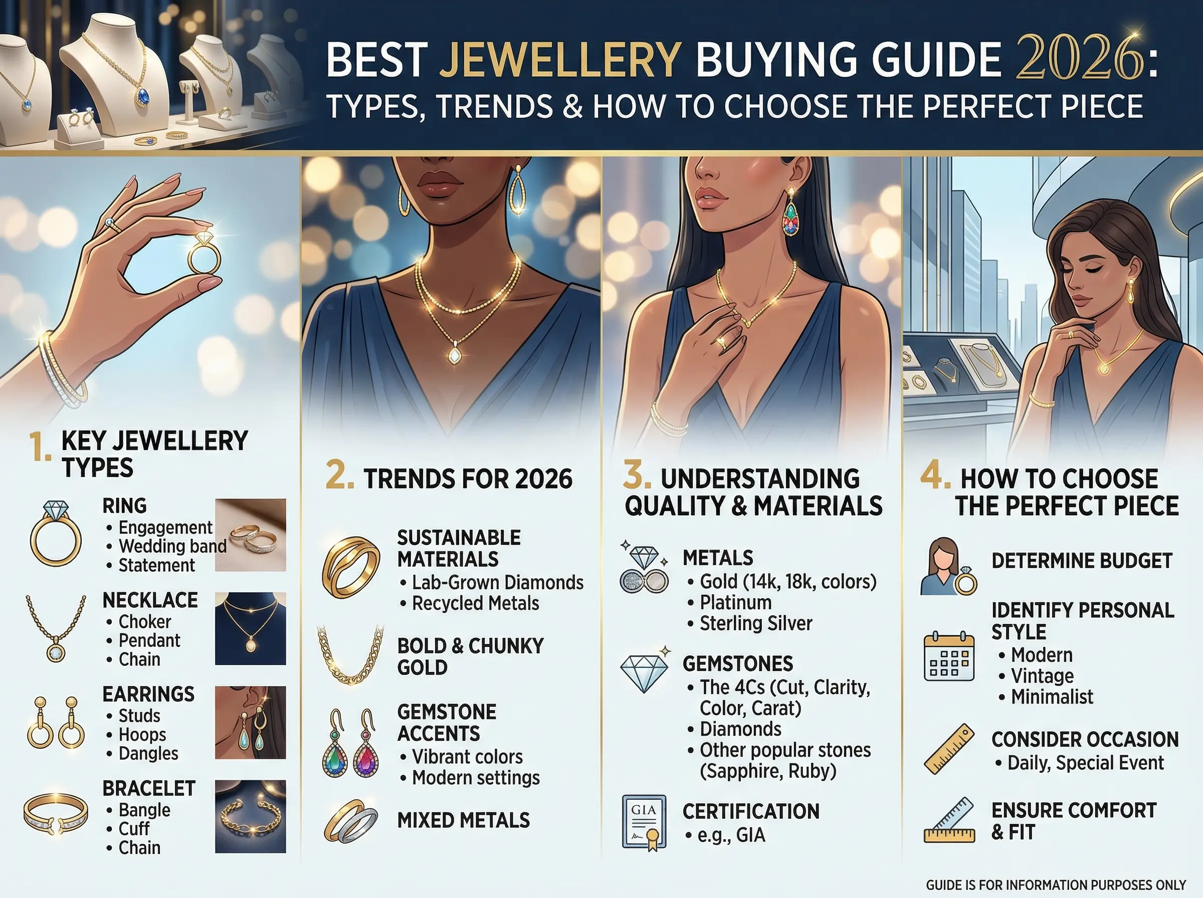 Best Jewellery Buying Guide 2026: Types, Trends & How to Choose the Perfect Piece