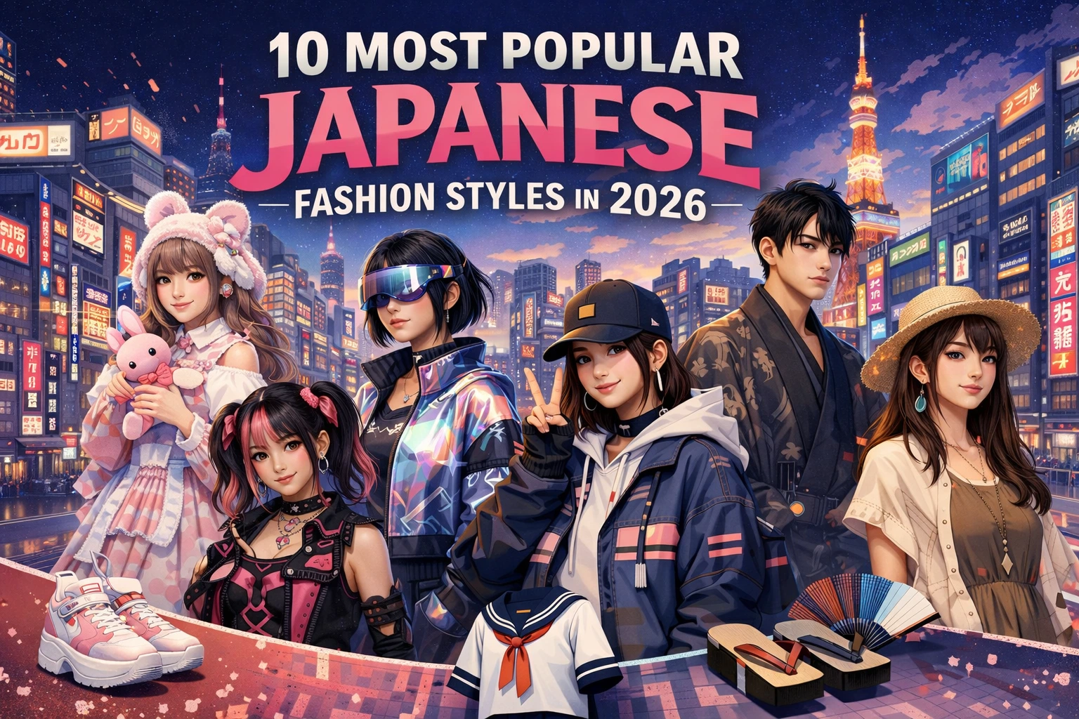 10 Most Popular Japanese Fashion Styles in 2026