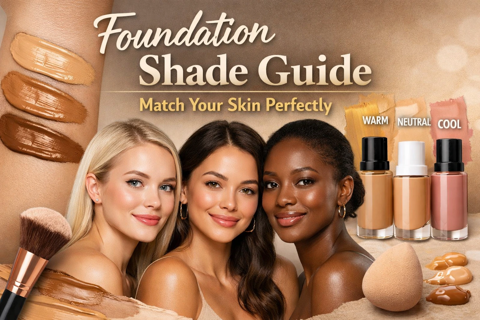 Foundation Shade Guide: Match Your Skin Perfectly